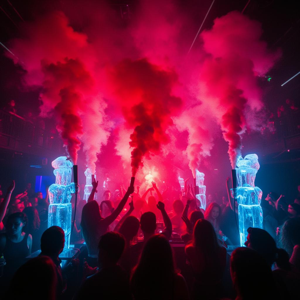Smoke grenades & ice torches